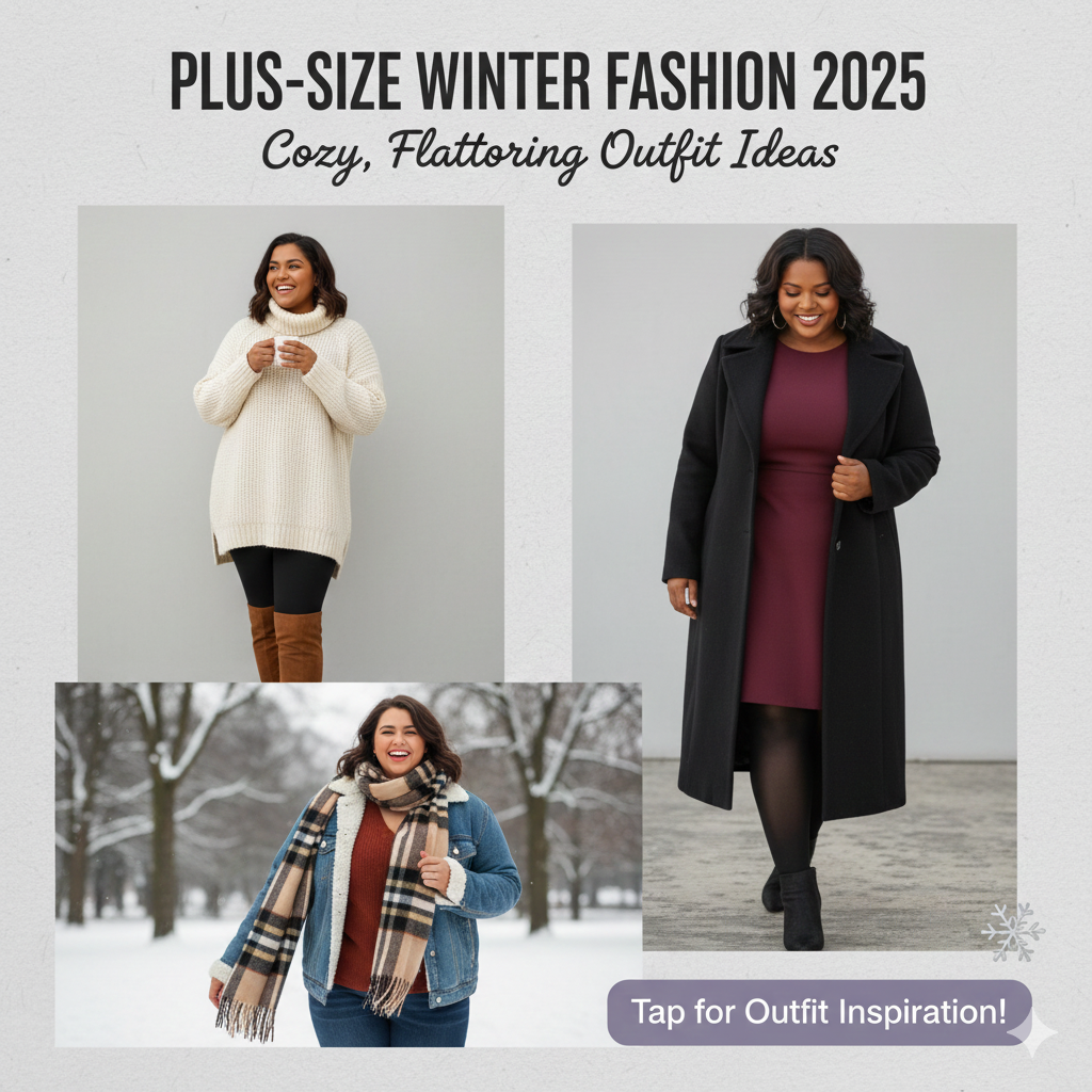 Read more about the article Plus-Size Winter Fashion 2025: Cozy, Flattering & Trend-Forward