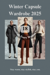 Read more about the article Winter Capsule Wardrobe 2025: 18 Essentials You Actually Need